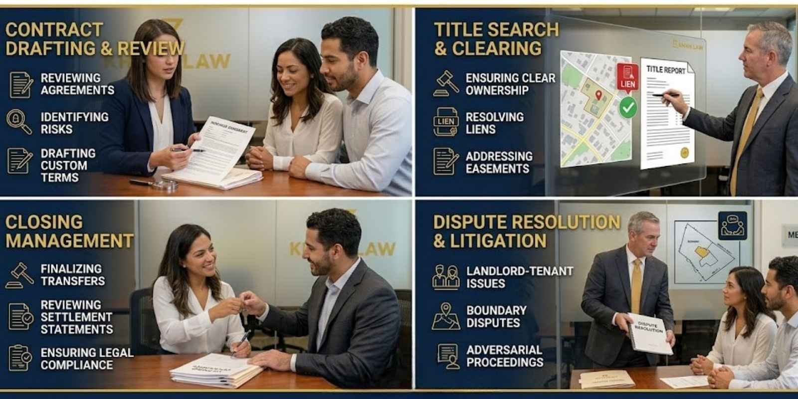 Services Offered by a Real Estate Lawyer