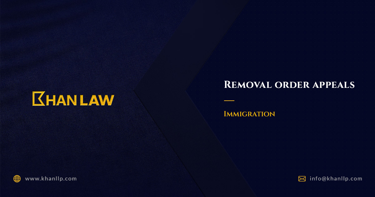 what does order of removal mean